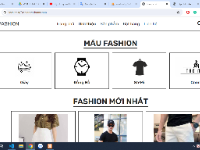 Website bán hàng thời trang, quần áo bằng [PHP thuần & MySQL] + slide + báo cáo